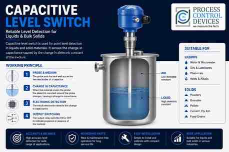 How Does A Capacitive Level Switch Detect Levels? photo 1