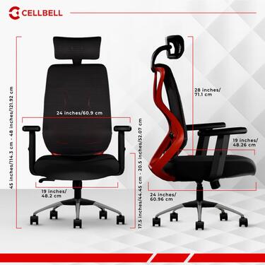 Buy Office Revolving Chair Cellbellin photo 1
