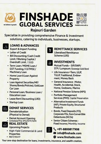Trading And Demat Services For Smart Investors | Finshade Global Services
