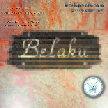 Personalised Belaku Wooden Nameplate
Designs at Bangalore photo 1