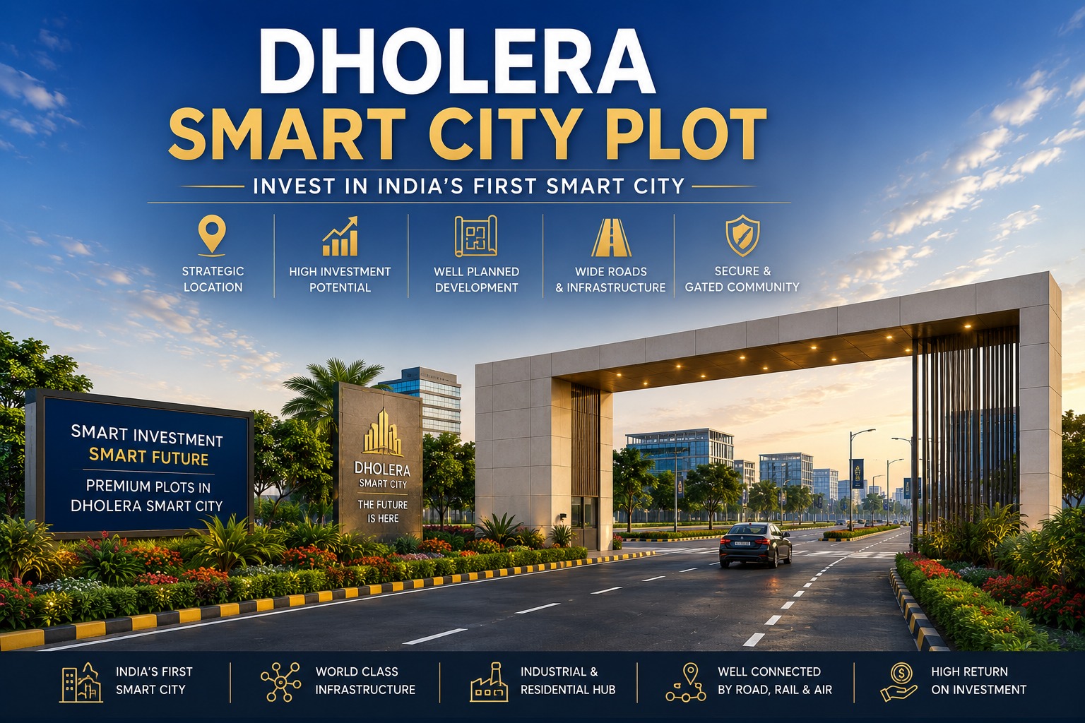Dholera Smart City Plot  Future Ready Plot Project photo 1