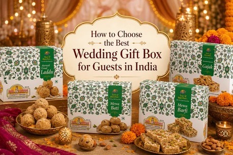INR 480,  How To Choose The Best Wedding Gift Box For Guests In India