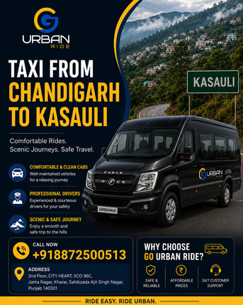 How To Book A Chandigarh To Kasauli Cab At Affordable Rates photo 1
