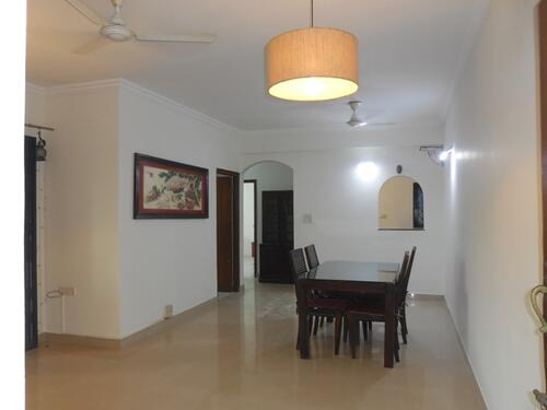 2 Bhk 96Sqmts flat partly furnished for
Rent in Porvorim Nor