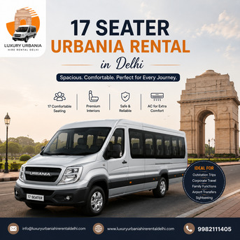 17 Seater Tempo Traveller Rental Delhi photo 1