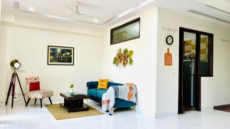 INR 6760/day,  Furnished,  1 BR,  600 Sq. Feet,  Classic 1BHK - Green Park & Hauz Khas Village