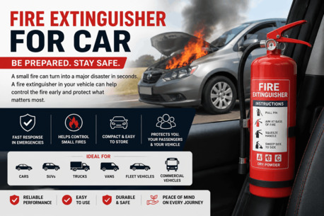 Why A Fire Extinguisher For Car Is A Must-Have Safety Device For Modern Vehicles photo 1