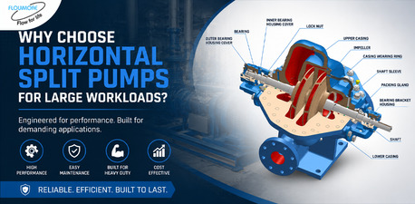 Why Choose Horizontal Split Pumps For Large Workloads? photo 1