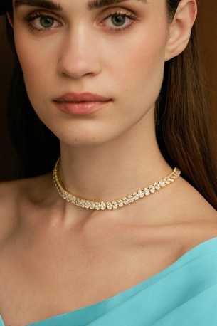 INR 74999,  Stunning Silver Choker Necklace – Elegant, Bold & Effortlessly Chic photo 1