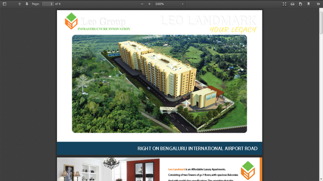 Leo Landmark - 2 & 3bhk luxury
apartments on sale photo 1
