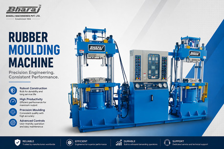 INR 1500000,  Buy High-Performance Rubber Moulding Machines From Bharaj