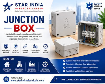 Why Star India Electricals Is Among The Best Junction Box Manufacturers In India