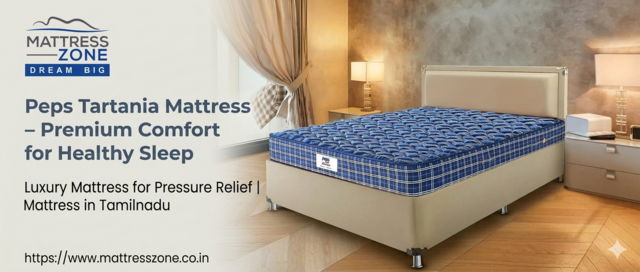 Peps Tartania Mattress  Premium Comfort for
Healthy Sleep photo 1