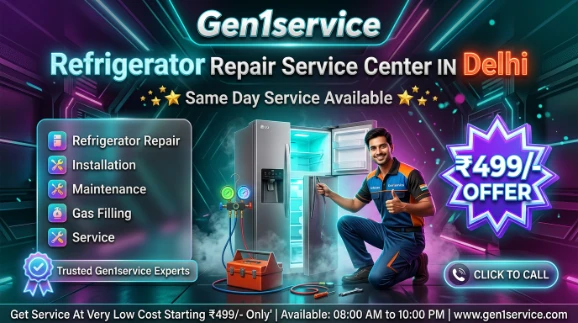 Refrigerator Service Repair Center In Janakpuri Delhi