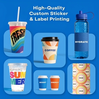 High-Quality Custom Sticker & Label Printing By Aart Stroke