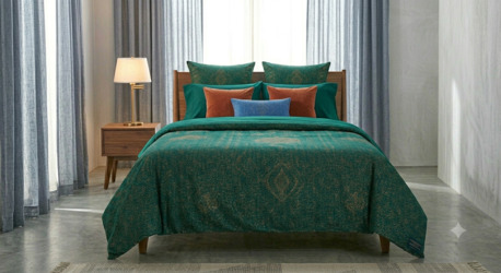 INR 1499,  Super King Size Bedsheet Extra Wide Cotton Sheets For Oversized Beds