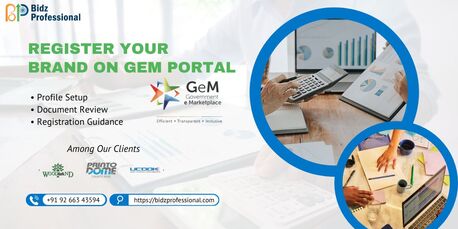 INR 4000,  GeM Portal Registration Made Easy With Expert Consultant Support