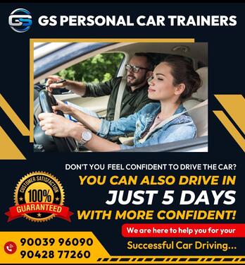 OWN CAR DRIVING CLASSES NEAR ECR 
KOTTIVAKKAM photo 1