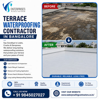 Terrace Waterproofing Contractors In Bangalore photo 1