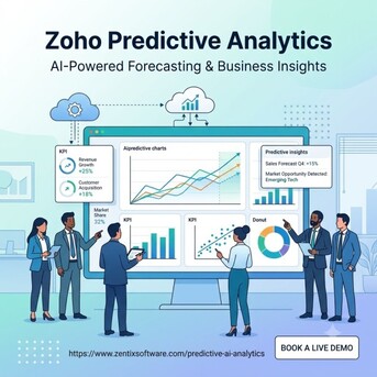 Zoho Predictive Analytics Solutions For Smarter Business Growth