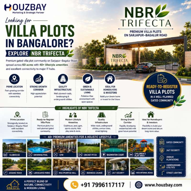 NBR Trifecta Bangalore | Premium Residential Villa Plots in Bangalore photo 1