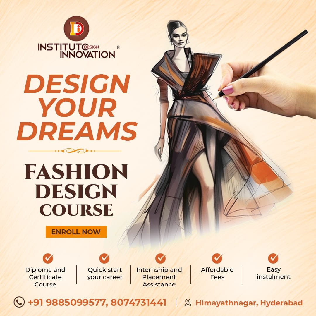 Join the best fashion designing college in Hyderabad