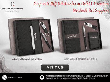 Corporate Gift Wholesaler In Delhi | Premium Notebook Set Supplier