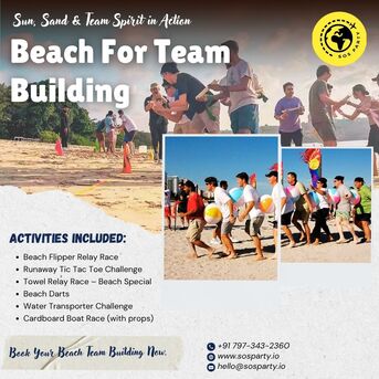 Beach Games For Adults Team Building photo 1