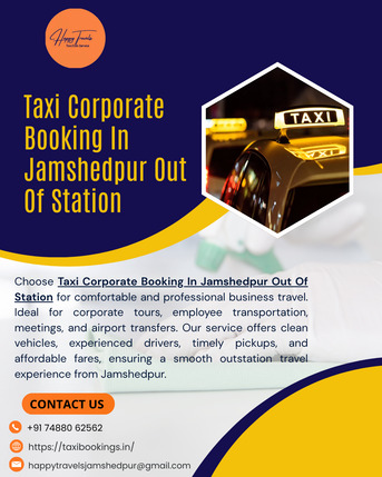 Taxi Corporate Booking In Jamshedpur Out Of Station – Reliable Travel Service