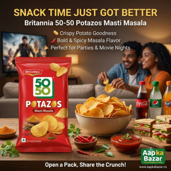 Britannia 50-50 Potazos – Perfect Crunch For Every Occasion