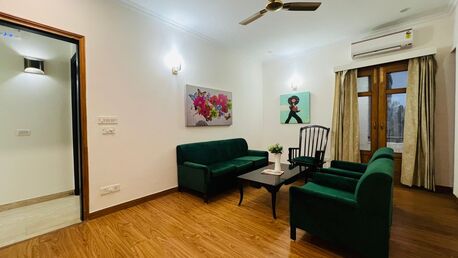 INR 17076/day,  Furnished,  2 BR,  1200 Sq. Meter,  Vasant Vihar PVR - Kitchen, Terrace, Lift