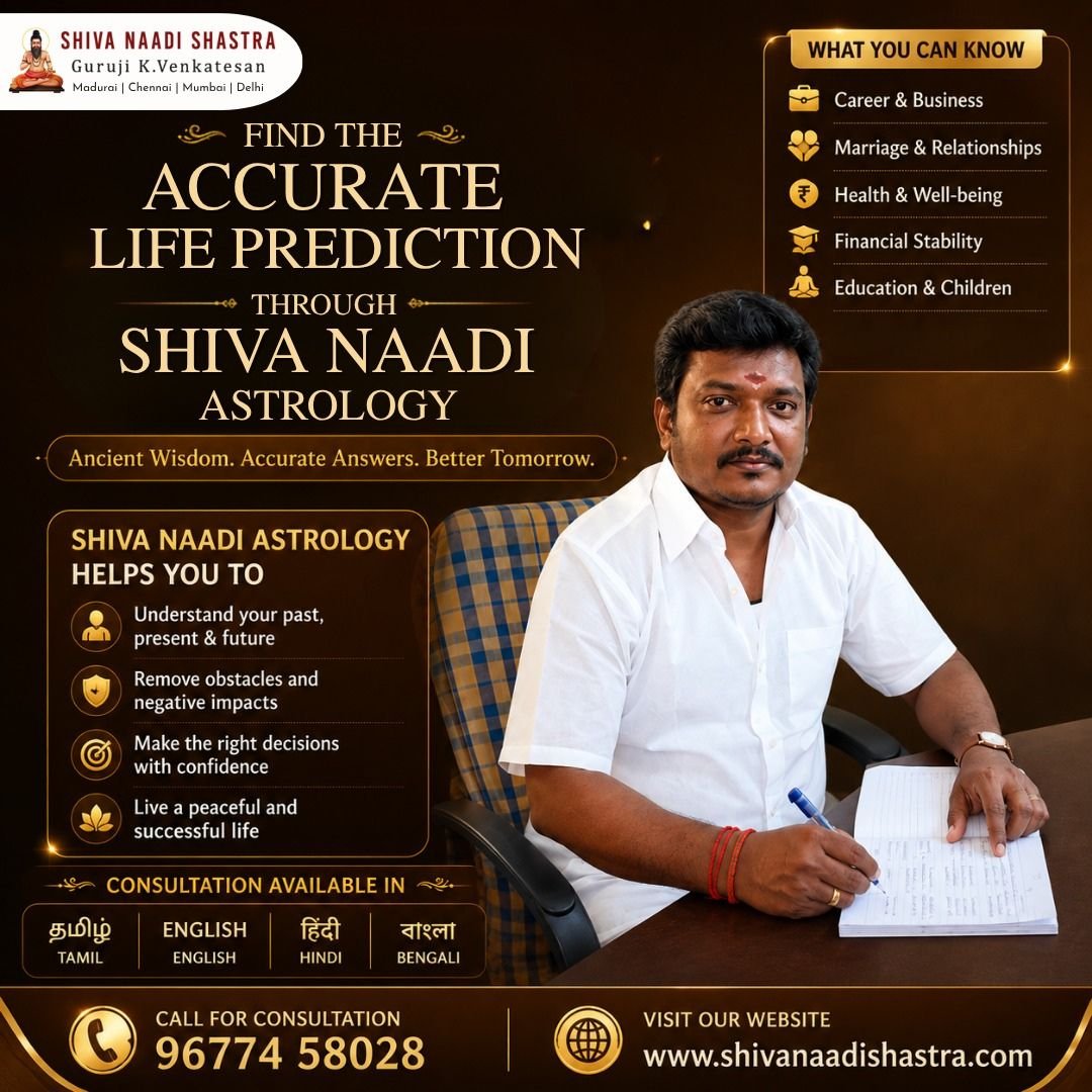 Marriage Prediction & Life Guidance with Shiva Naadi Astrology