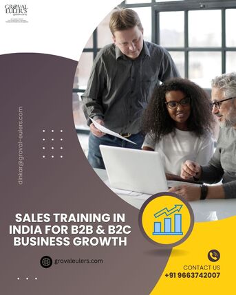 Sales Training In India For B2B & B2C Business Growth