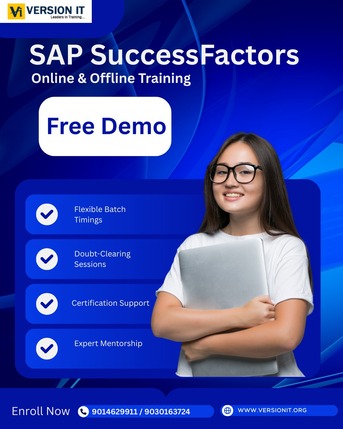 Version IT Hyderabad Provides Industry-based Training To Master SAP SuccessFactors Employe photo 1