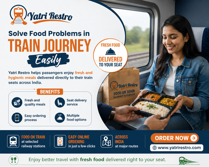 How To Solve Food Problems In Train Journey With Easy Online Ordering