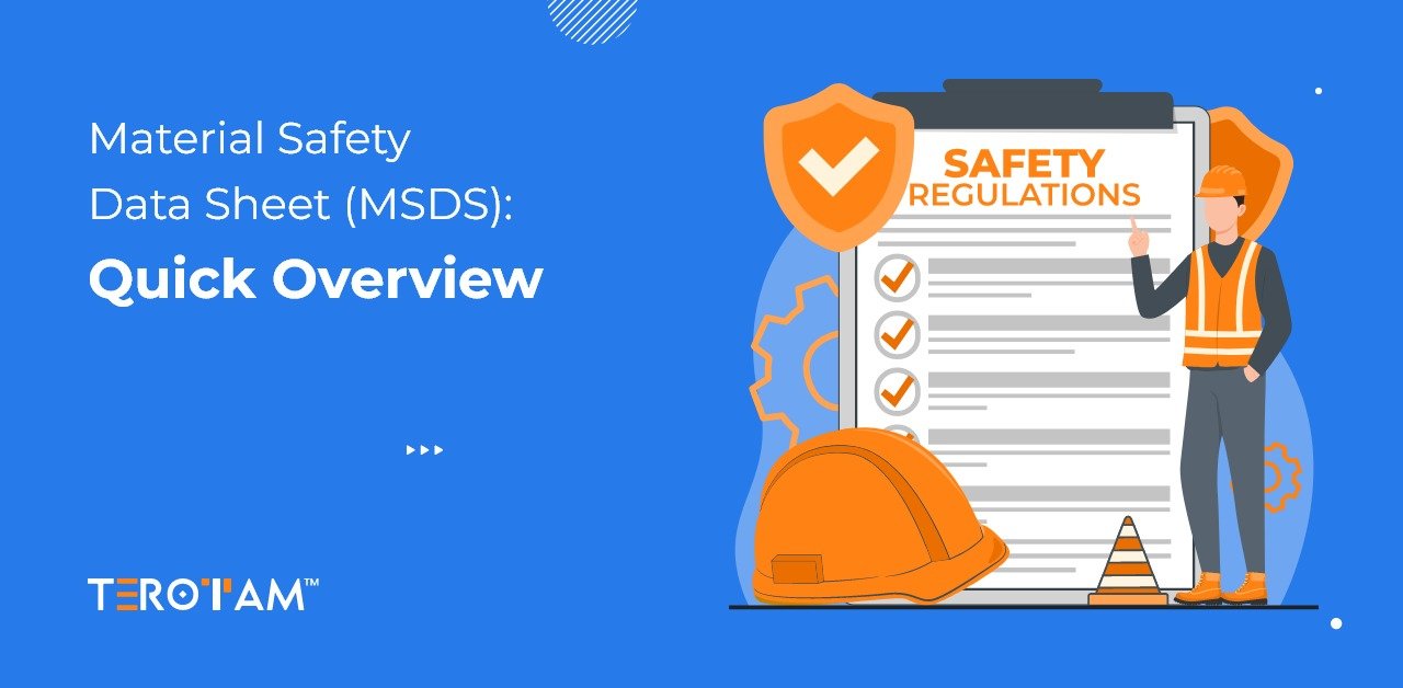 Material Safety Data Sheet (MSDS) for Industrial Safety photo 1