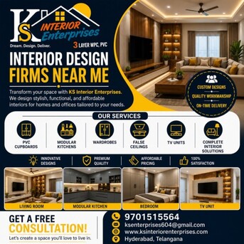 Interior Design Firms Near Me | Ks Enterprises
