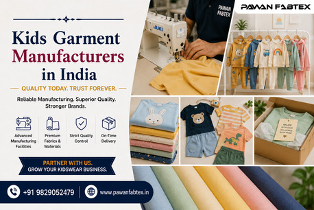 Craft Better Kidswear With Reliable Manufacturing Experts.