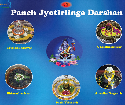 INR 9999,  Panch Jyotirlinga (Five Jyotirlingas) In Maharashtra With Shirdi And Shani Singhnapur.