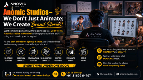 Anomic Studios - We Don't Just Animate; We Create Brand Stories! photo 1