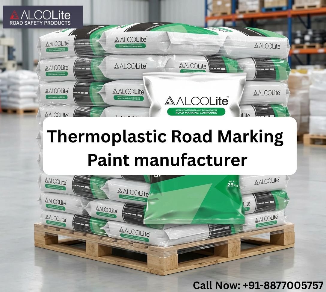 Long Lasting Thermoplastic Road Paint for Heavy Traffic. Direct from Factory