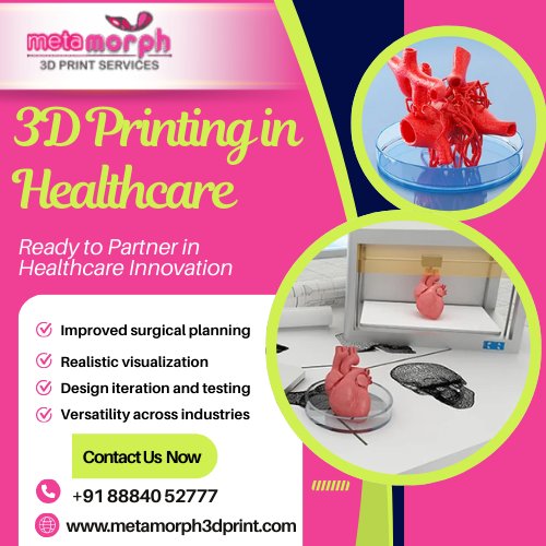 3D Printing In Healthcare In Chennai | Metamorph3dprint photo 1