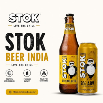 STOK Beer India – Experience Strong Taste & Premium Quality Beer photo 1