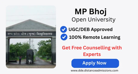 MP Bhoj Open University Admission 2026 Last Date & Courses