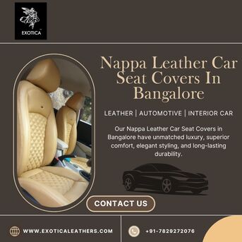 Nappa Leather Car Seat Covers In Bangalore
