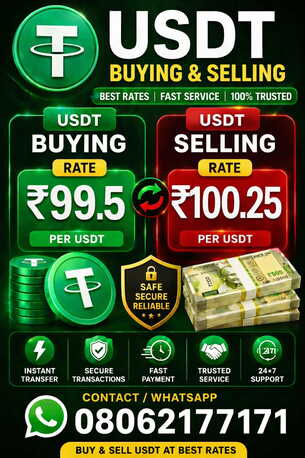 INR 99,  USDTCURRENCY USING BUYING AND SELLING photo 1