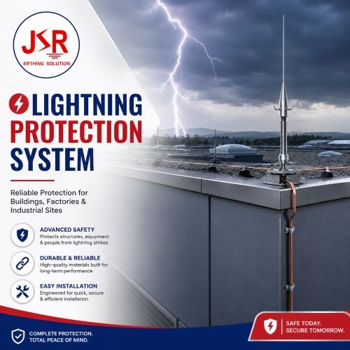 Lightning Protection System in Ahmedabad | JSR Earthing photo 1