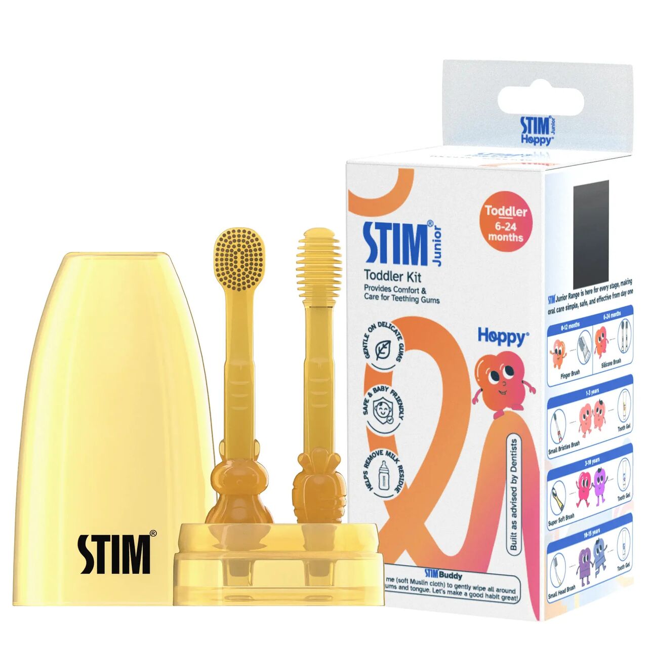Baby Toothbrush By STIM Junior – Gentle Care For Little Smiles