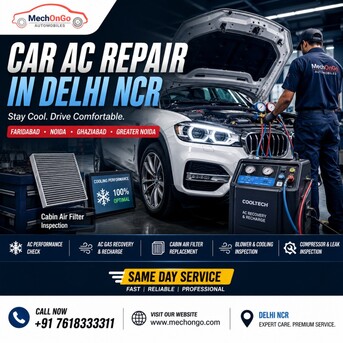 Car AC Repair In Delhi NCR — Noida | Ghaziabad | Faridabad