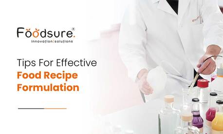Food Recipe Formulation Services By Foodsure